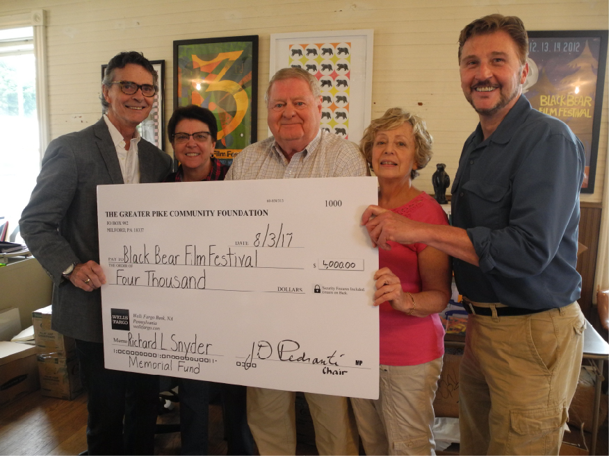 Black Bear Film Festival Check